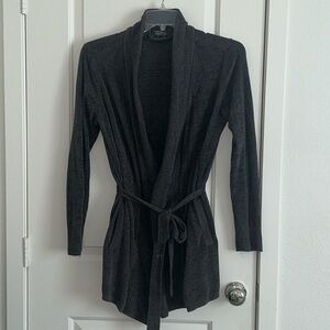 Barefoot Dreams Robe in Dark Grey - Size M
